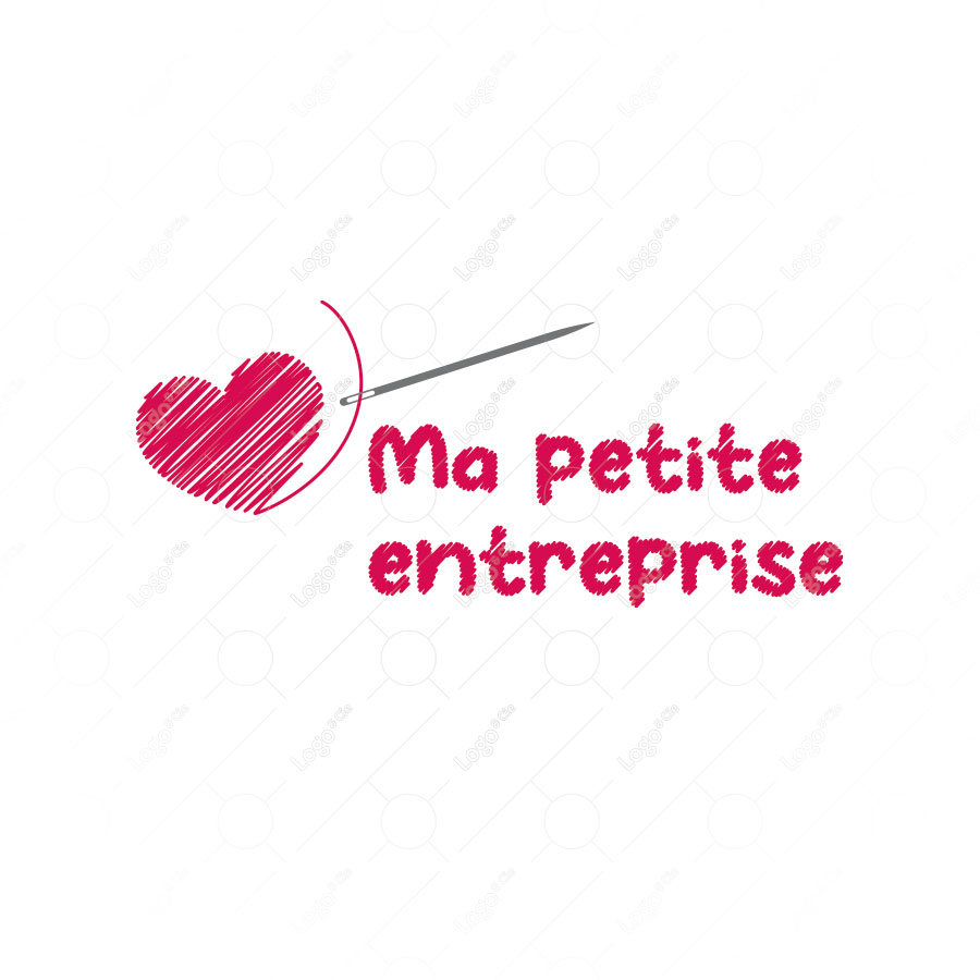 Logo pour mercerie, couture, broderie