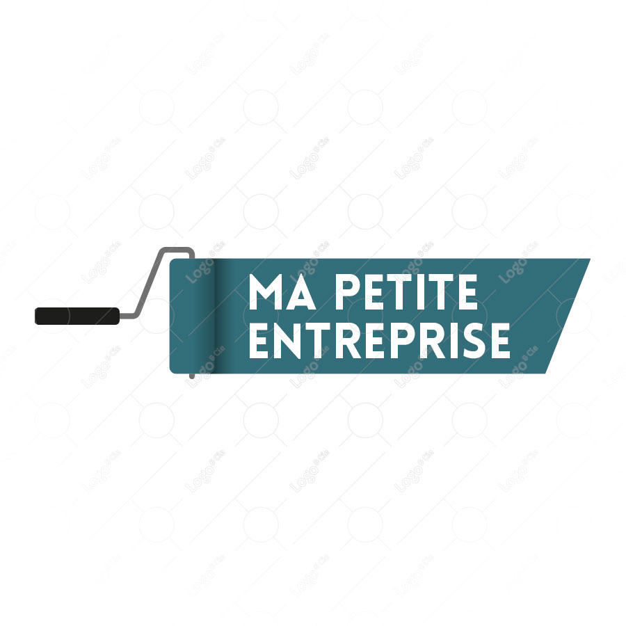 Logo pour peintre en bâtiment