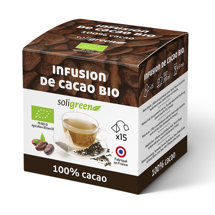 Packaging pour une infusion au cacao